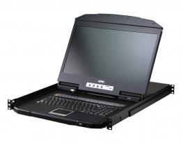 ATEN CL3716INWJJL 18.5インチLCD搭載 16ポート USB HDMI IP-KVMドロワー（1ローカル/リモートアクセス共有、ワイドスクリーン対応）
