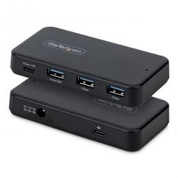 StarTech.com 311NA-USB-HUB USB-Cハブ/C/A両対応/4ポート/1x Type-C+3x Type-A/5Gbps/セルフパワー/電源アダプタ付