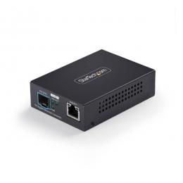 StarTech.com MCM10GSFP2 光メディアコンバーター/RJ45 - 10GBASE-X SFP+変換/10G対応/シングル マルチモード