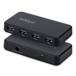 StarTech.com ST4300USB3V2-NA USB-Cハブ/C/A両対応/4ポート/4x Type-A/5Gbps/セルフパワー/電源アダプタ付