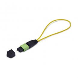 StarTech.com LOOPBACKMTP12OS2SMM 光ファイバーループバックプラグ/MPOシングルモード/9/125/MPO-12 オス/APC/光通信テスト用アダプター