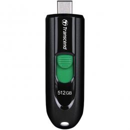 Transcend TS512GJF790C JetFlash 790C 512GB USB3.2 Pen Drive Type-C Capless Black