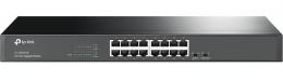 TP-LINK TL-SG1016(UN) ギガビットポート×16 アンマネージスイッチ（ラックマウント対応）