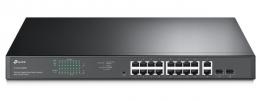 TP-LINK TL-SG1218MPE(UN) 18ポート ギガビット イージースマートスイッチ （PoE+ポート×16搭載)