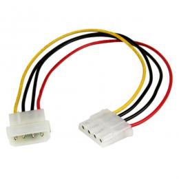StarTech.com LP4POWEXT12 PC電源延長ケーブル/LP4（大4ピン・オス-メス）/30.5cm