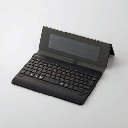 ELECOM TK-CAP02BK/N Bluetoothキーボード/ケース一体型/無段階角度調整/マルチペアリング対応/汎用/ブラック