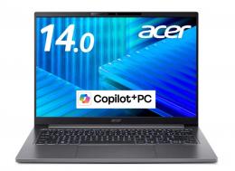 Acer(エイサー) TMX414-51-H53Y Acer TravelMate X4 14 AI (Core Ultra 5プロセッサー 228V/32GB/SSD・512GB/光学ドライブなし/Win11Pro64/Officeなし/14型/Copilot+PC)