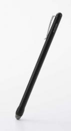 ELECOM P-TPSLIMBSSBK スマートフォン・タブレット用タッチペン/スリムタッチペン/高感度/導電繊維タイプ/ブラック