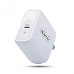 StarTech.com 1065NW-WALL-CHARGER USB充電器/1ポートUSB-C/最大65W/PD対応/GaN採用/ホワイト/急速充電 Type-C 電源アダプター