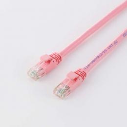 ELECOM LD-GPA/PN3 LANケーブル/CAT6A準拠/スタンダード/3m/ピンク