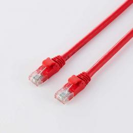 ELECOM LD-GPA/RD3 LANケーブル/CAT6A準拠/スタンダード/3m/レッド