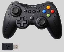 ELECOM JC-GP50XVBK ゲームパッド/無線・有線/XInput/DirectInput/Xbox系配置/FPS特化仕様/充電式/13ボタン/ブラック