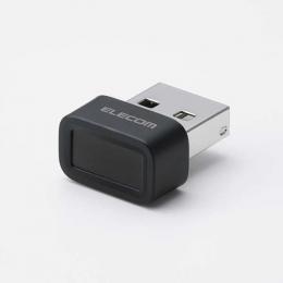 ELECOM CR-FI01UBK 指紋認証リーダー/ドングルタイプ/Windows対応/MoC方式/USB-Aプラグ/ブラック