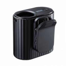 サンワサプライ FAN-USB2BK 2WAY腰掛けベルトファン（半固体電池内蔵）