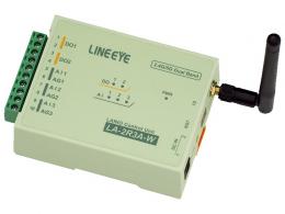 LINEEYE LA-2R3A-W 無線LAN接続型IOユニット リレー接点2出力/アナログ接点3入力