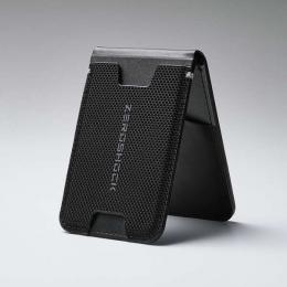 ELECOM AMS-MAGCSZEROBK カードスタンド/ZEROSHOCK/マグネット吸着/CORDURA生地/磁気防止シート付属/ブラック