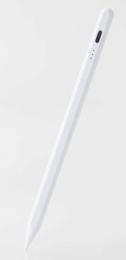ELECOM P-TPACSTAP13WH タッチペン/充電式/iPad専用/パームリジェクション対応/傾き検知/磁気吸着/USB-C充電/ペン先交換/CtoCケーブル付属/ホワイト