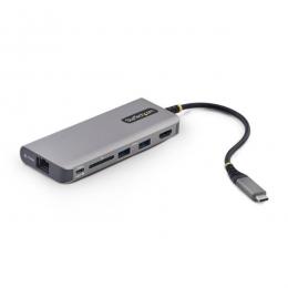 StarTech.com 177B-USBC-MULTIPORT USB-Cドッキングステーション/1画面4K60 HDMI/140W/USBハブ/LAN/SD/マルチポートアダプター