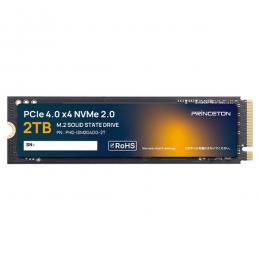 プリンストン PHD-ISM2G4DG-2T M.2 PCIe 4.0 x4 NVMe 2.0 対応 内蔵型SSD (2TB)