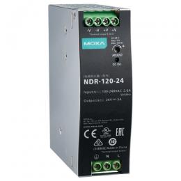 MOXA NDR-120-24 DINレール 120W 24VDC 電源ユニット