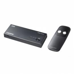 サンワサプライ SW-HDR21R 4K対応HDMI切替器（2入力・1出力・リモコン付き）