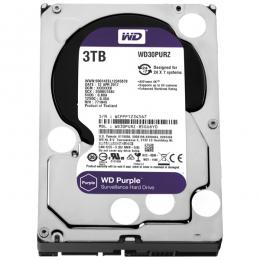 WesternDigital 0718037-856735 WD Purpleシリーズ 3.5インチ内蔵HDD 3TB SATA6Gb/s Intellipower 64MBキャッシュ AF対応 WD30PURZ