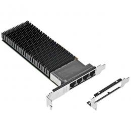 PLANEX GPE-XGT-4I PCIeバス対応 10GBASE-T 4ポート LANアダプター