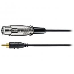 オーディオテクニカ AT-MI17/3.0 XLR変換ケーブル 3m （XLR-Fプラグ-ピンプラグ）