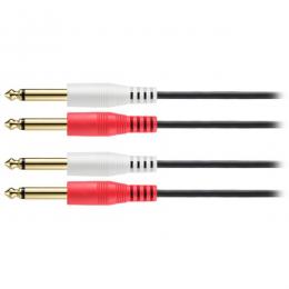 オーディオテクニカ AT-MI74/3.0 オーディオケーブル 3m （φ6.3mmモノラル標準プラグ×2-φ6.3mmモノラル標準プラグ×2）