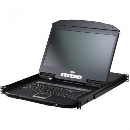 ATEN CL3708NWJJS 18.5インチLCD搭載 8ポート USB HDMI KVMドロワー（FHD対応）/ショートレール