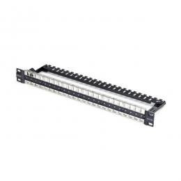 StarTech.com C6PANELSTP481UCM パッチパネル/ラックマウント型/1U 48ポート/ブランクキーストーン/RJ45 STP/データセンター LAN配線向け