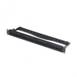 StarTech.com C6PANELUTP241UFT パッチパネル/ラックマウント型/1U 24ポート/フィードスルー/Cat6対応 RJ45 UTP/データセンター用