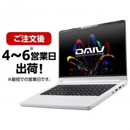 マウスコンピューター R4I7G50WTBCCW103DEC-BPQD DAIV R4-I7G50WT-B （Core i7-13620H/32GB/SSD・500GB/ODD無/Win11 Pro/Office無/14型/解像度1920×1080/RTX 4050 Laptop GPU）