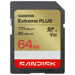 SanDisk SDSDXW2-064G-JNJIN SANDISK Extreme PLUS SDカード 64GB