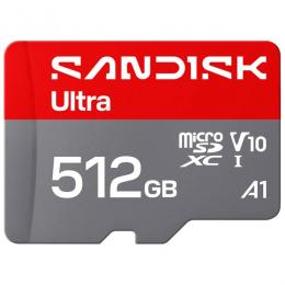 SanDisk SDSQUJQ-512G-JN3MA SANDISK Ultra microSD UHS-Iカード 512GB
