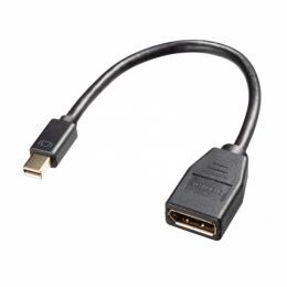 サンワサプライ KC-DPMDPF015 Mini DisplayPort変換ケーブル（15cm）
