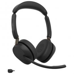 GNオーディオ 36599-999-999 Jabra 無線ヘッドセット USB-A 両耳 MS認定 「Jabra Evolve3 65 MSStereo LINK 390a」