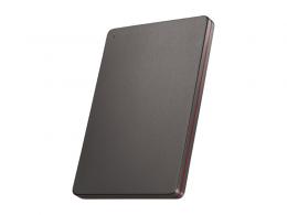I-O DATA HDPX-UTSC1KB USB 5Gbps（USB3.2 Gen1）USB-C＆USB-A対応 ポータブルHDD「カクうす」 Black×Red 1TB