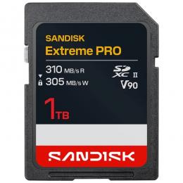 SanDisk SDSDXDE-1T00-JNJIP SANDISK Extreme Pro SD UHS-II V90カード 1TB