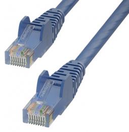 StarTech.com CAT6UTP25MBL Cat6 LANケーブル/25m/ブルー/UTP/100W PoE/純銅導体/スナッグレス/カテゴリ6 イーサネット