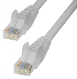 StarTech.com CAT6UTP25MWH Cat6 LANケーブル/25m/ホワイト/UTP/100W PoE/純銅導体/スナッグレス/カテゴリ6 イーサネット