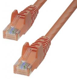 StarTech.com CAT6UTP30MOR Cat6 LANケーブル/30m/オレンジ/UTP/100W PoE/純銅導体/スナッグレス/カテゴリ6 イーサネット