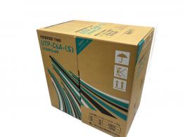 関西通信電線 LANケーブル UTP-C6A-(S) (24AWGx4P) 赤   200 m