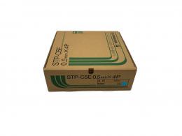関西通信電線 LANケーブル STP-C5E (0.5x4P) パステルブルー   100 m